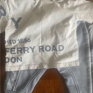 Matching baby Burberry set